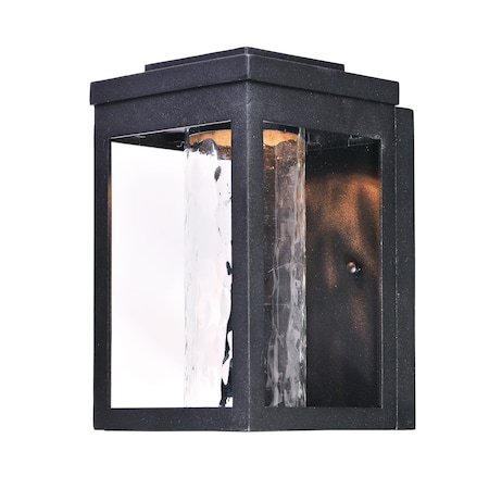 Maxim Lighting Salon LED 1-Light 6" Wide Black Outdoor Wall Sconce 55902WGBK